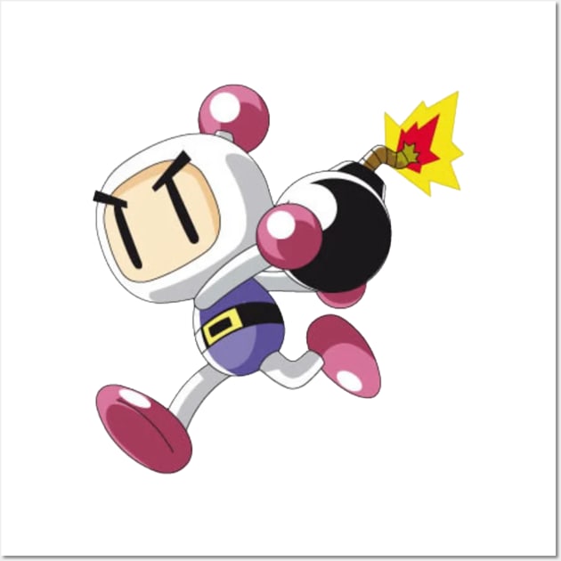 Bomberman Wall Art by B&C Fashion